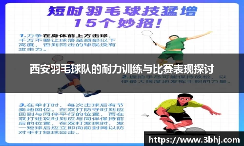 西安羽毛球队的耐力训练与比赛表现探讨